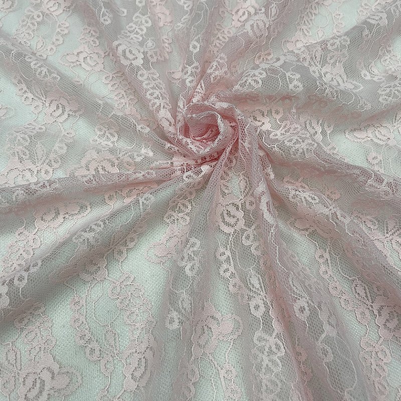 Lace Fabric Scallop Edge Dress Nylon for Women's Wear Wholesale Suppli 9